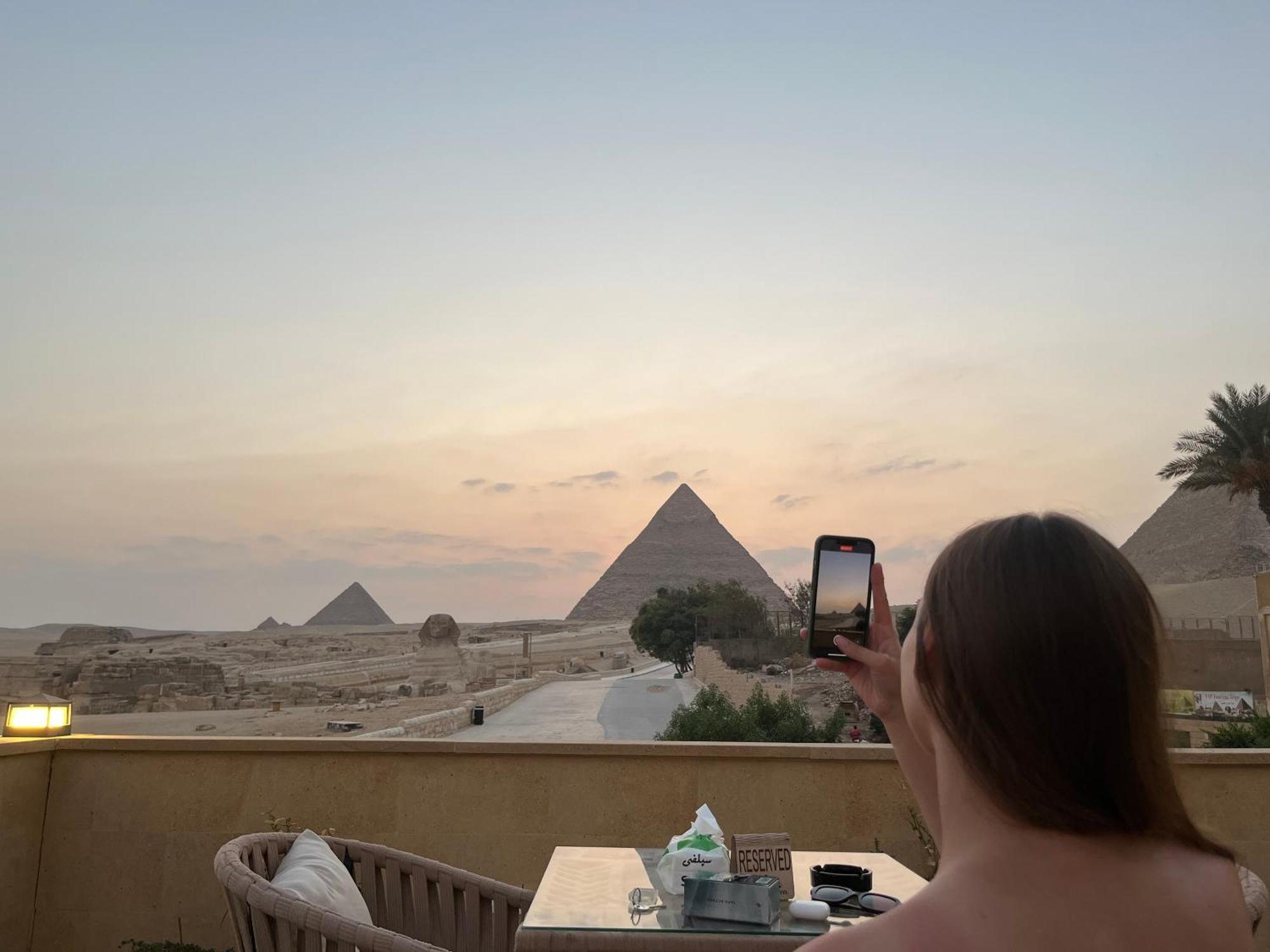 The Gate Hotel Front Pyramids & Sphinx View Kafret el-Gabal Dış mekan fotoğraf