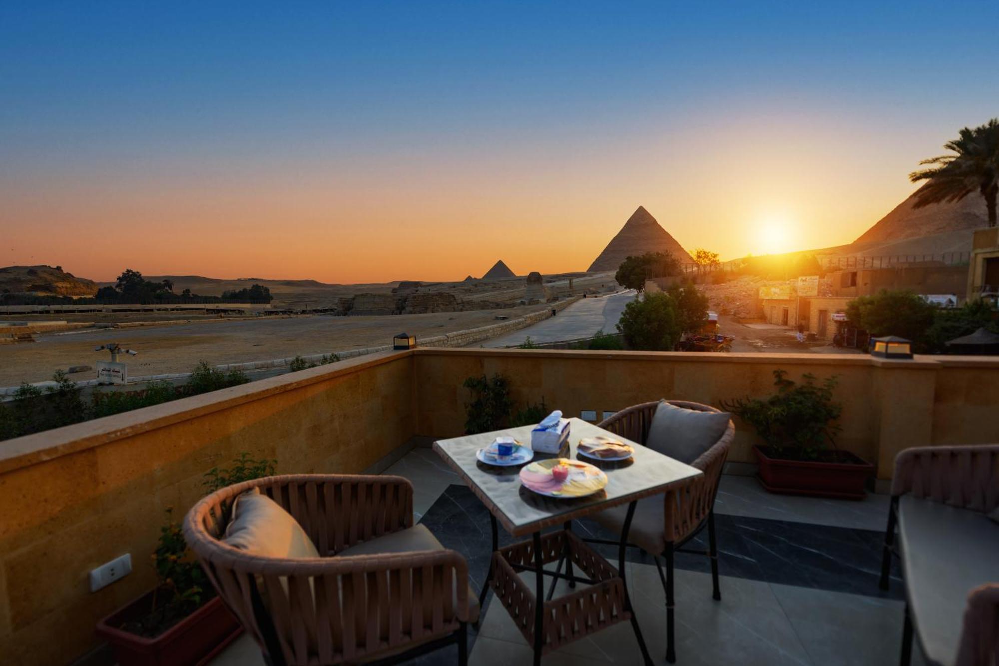 The Gate Hotel Front Pyramids & Sphinx View Kafret el-Gabal Dış mekan fotoğraf