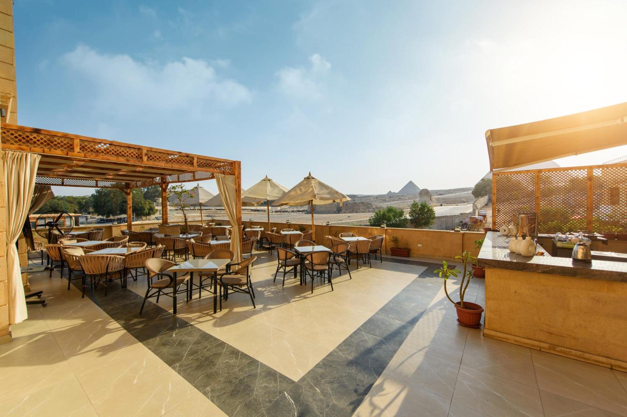 The Gate Hotel Front Pyramids & Sphinx View Kafret el-Gabal Dış mekan fotoğraf